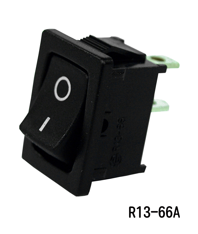 Miniature Rocker Switch, SP, cut out 19.4* 13 mm
