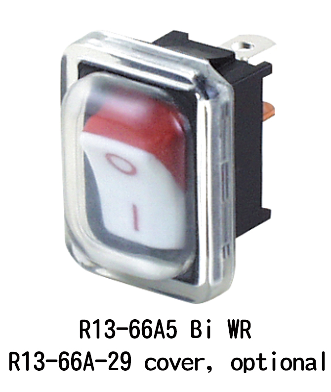 Miniature Rocker Switch, SP, cut out 19.4* 13 mm