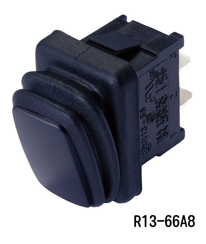 Miniature Rocker Switch, SP, cut out 19.4* 13 mm