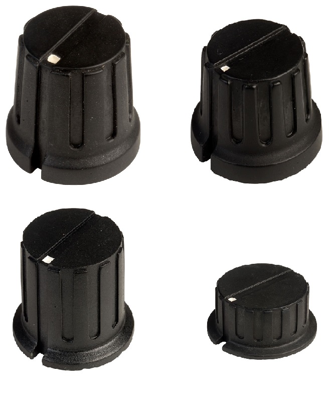 Control Knob Shaft - Matt Black 