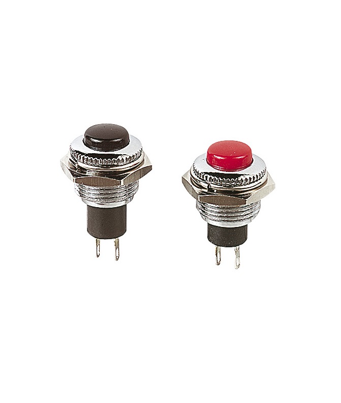 Lrg Red Push to Make Switch