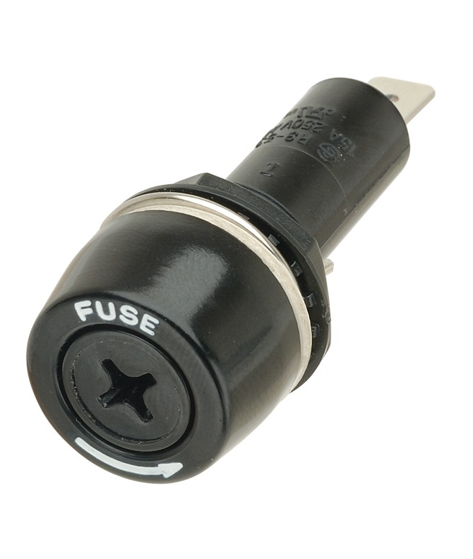 32mm Chassis Mnt Fuseholder 15a 250v