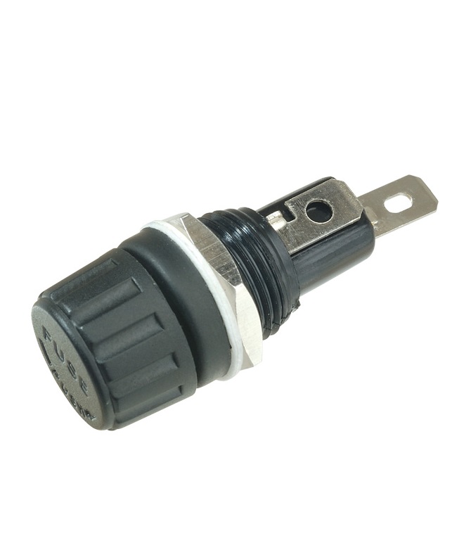 20mm Panel Mount Fuseholder 10a 250v