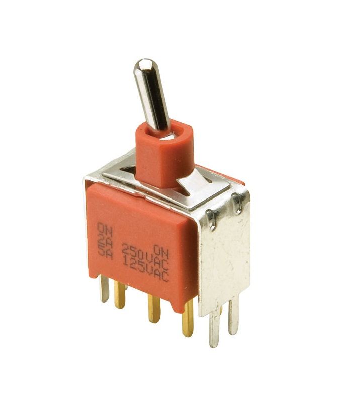 Vs2 DPDT Sealed Vertical Toggle Switch Ip67