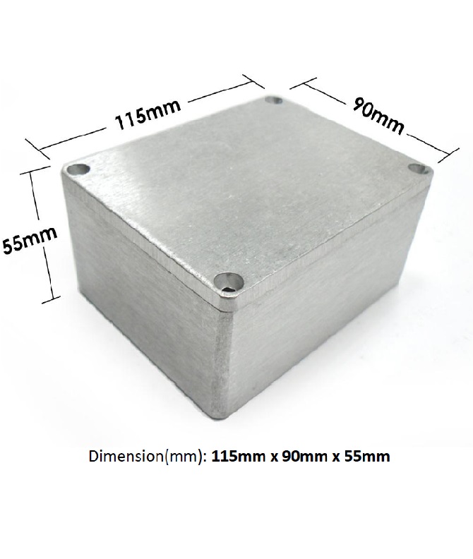 Rapid Diecast Box IP65 115 x 90 x 55mm
