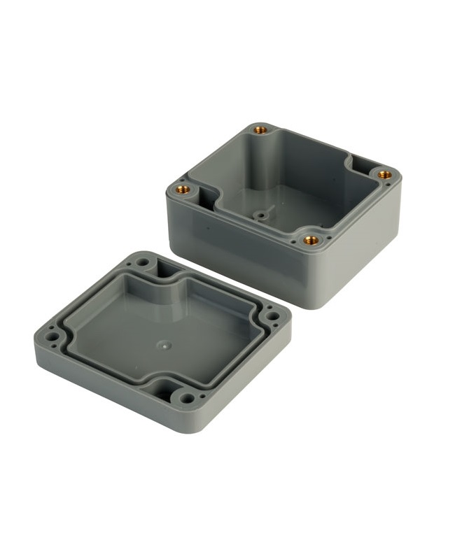 ABS Enclosure Dark Grey 64x58x35mm