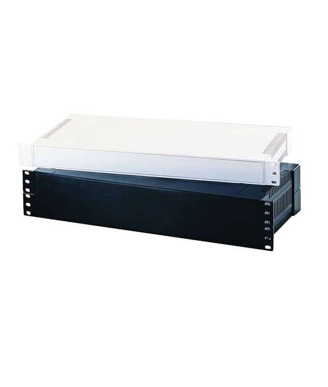 19 Inch Rack Mount Enclosure Black 431x203x43mm