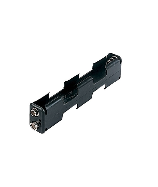 4 X AA Long Battery Holder