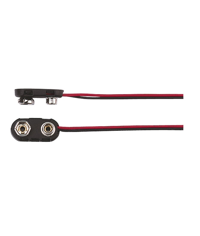 Battery Clip PP3-end Entry 300mm
