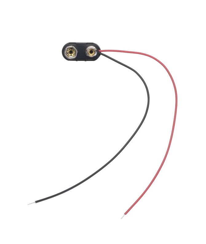 PP3 Battery Clip (Heavy Duty)