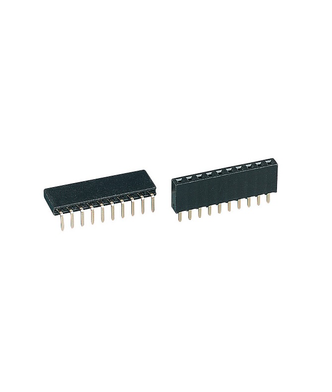 Straight Single Row Socket