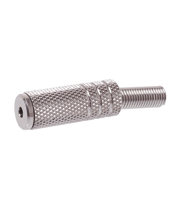 Screened Jack Line Socket Stereo 3.5mm