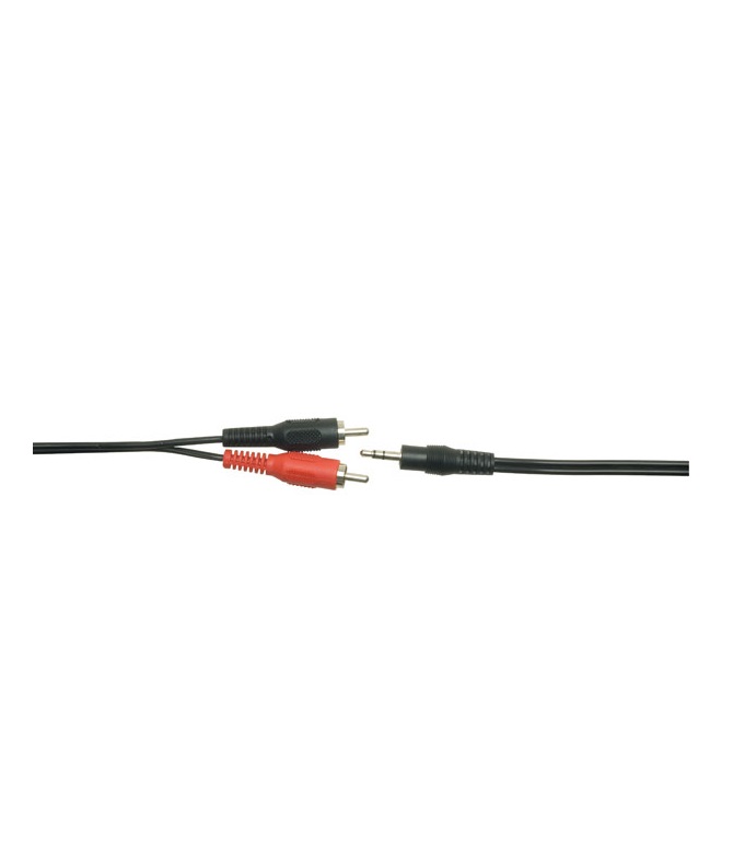 1.2m 3.5mm Stereo Plug / Phono Lead