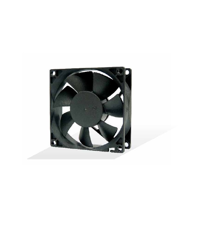 DC 80 x 80 x 25mm Axial Fan (Sleeve Bearing)