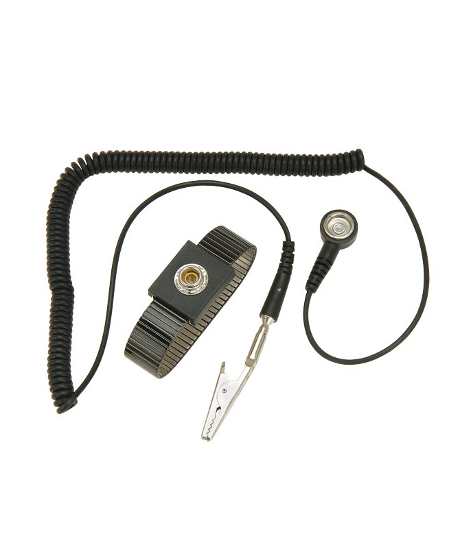 Metal Wrist Strap with Cord