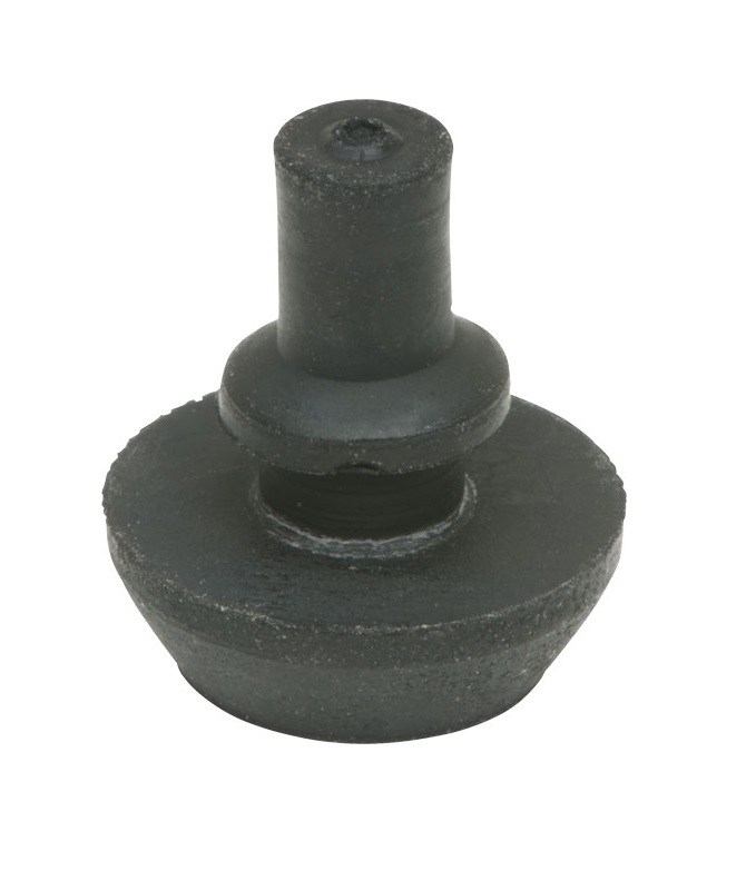 Easy Fit Black Cabinet Feet 11.7 x 4mm