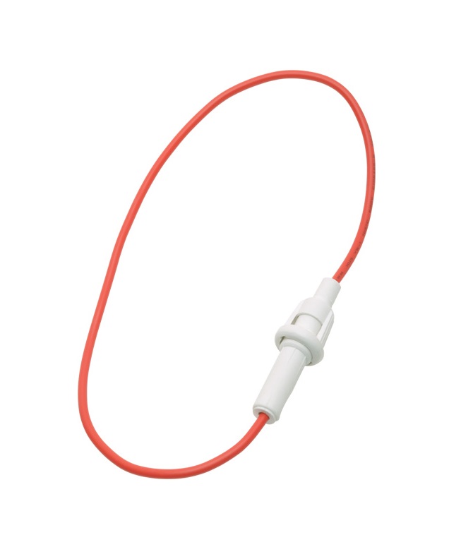 20mm In Line Fuseholder 5a 250v White