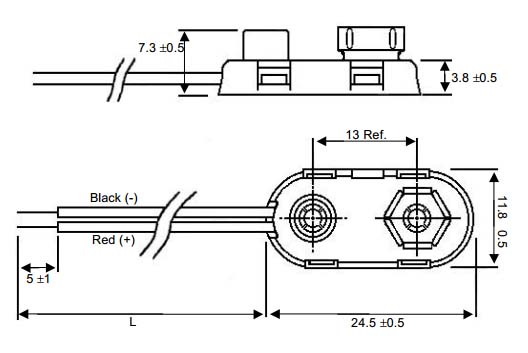 PP3 Battery Clip