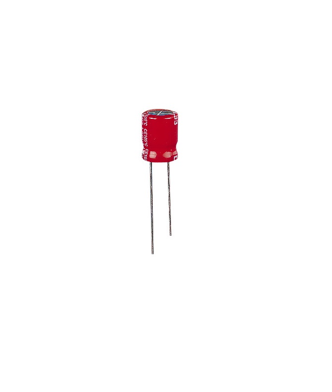 105deg Radial Electro Capacitor
