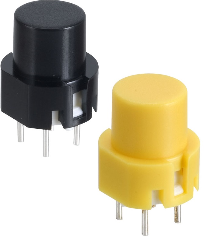 D6 Square Black Keyboard Switch