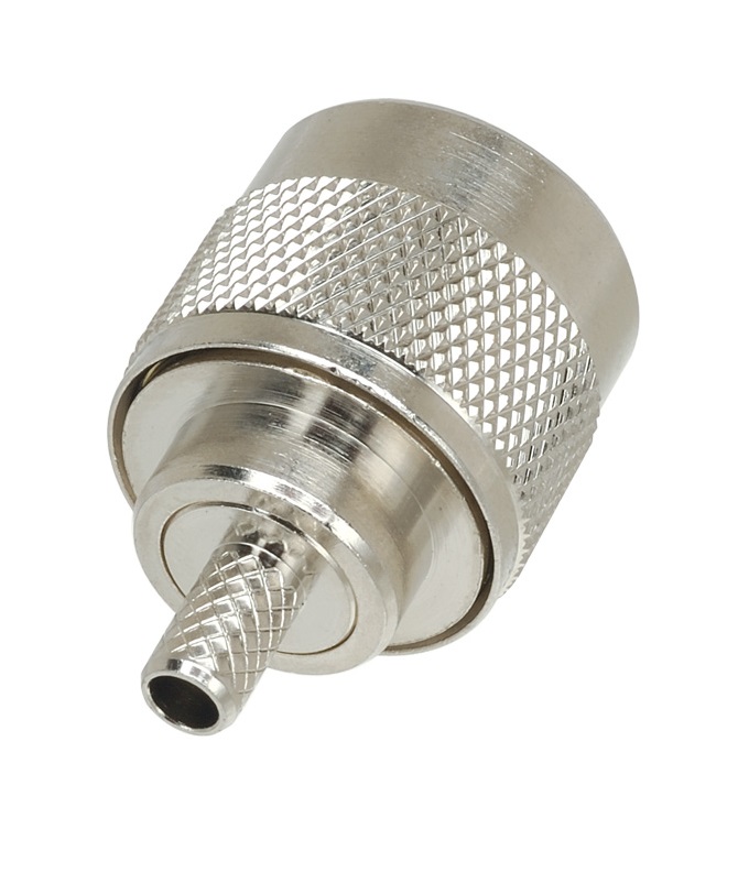 N Male Crimp Connector
