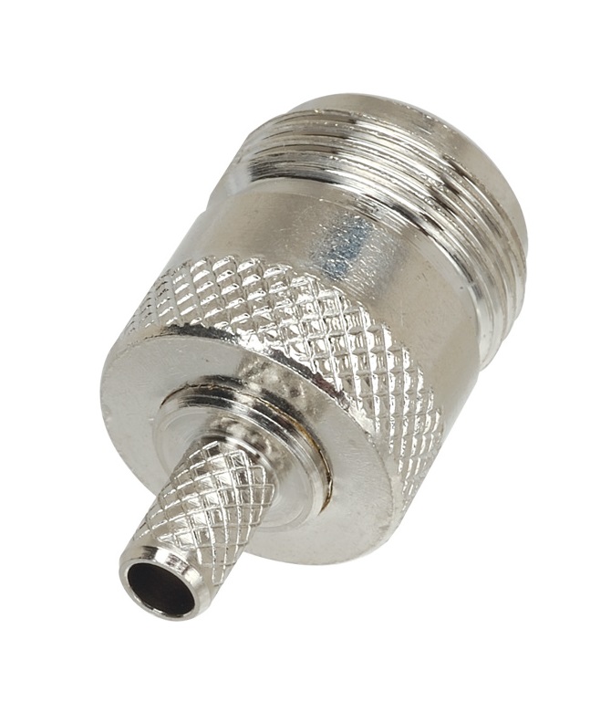 N Female Crimp Connector