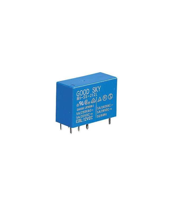 Mi-ss-212l 12v 5a DPDT Relay