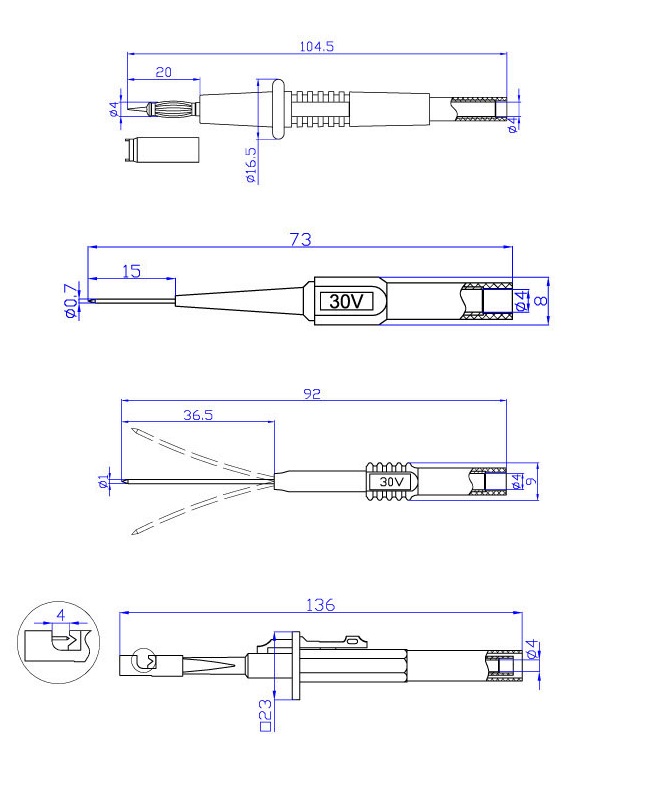 Test Probe & Clip