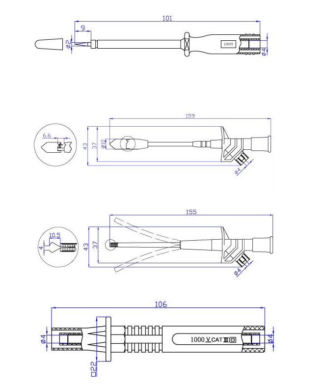 Test Probe & Clip