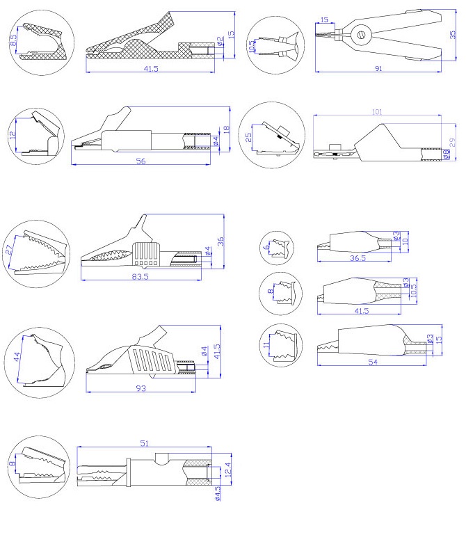 Crocodile clip